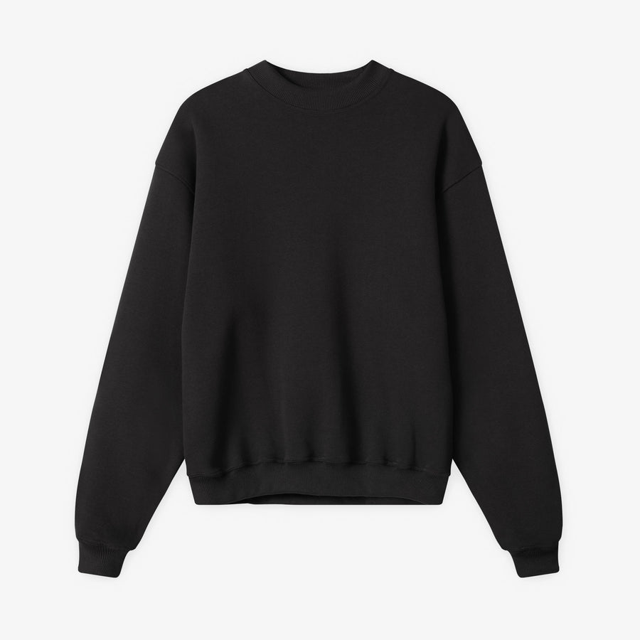 Organic Cotton Sweater - Black