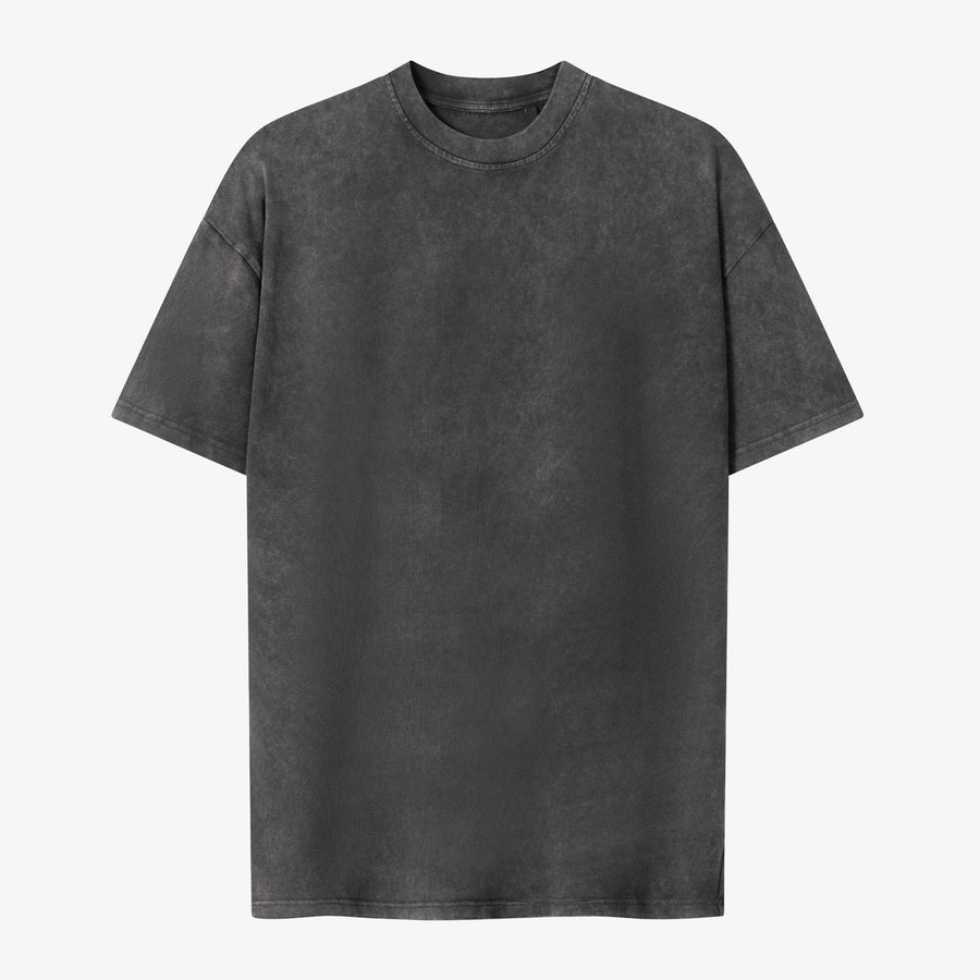 Cotton T-Shirt - Washed Grey